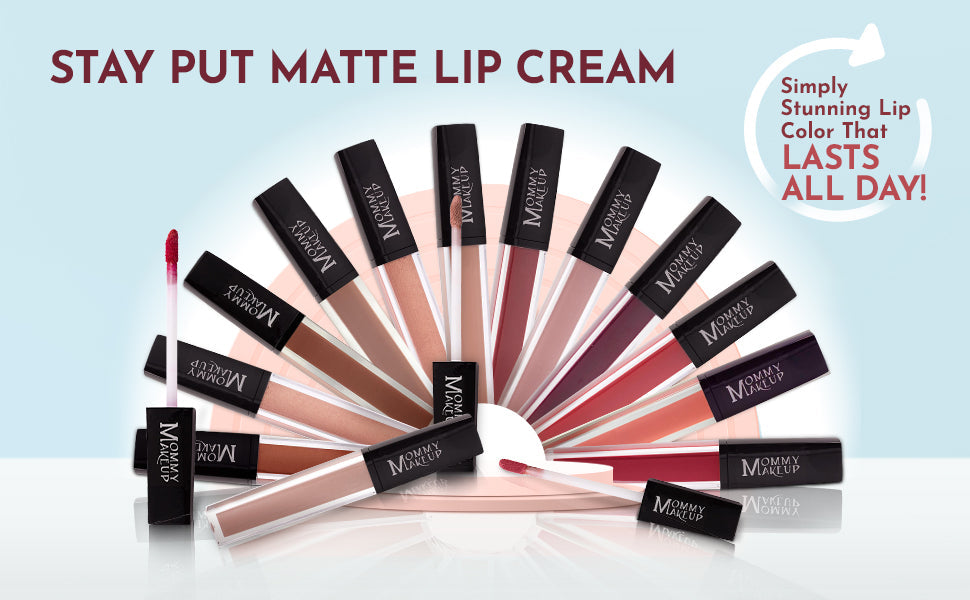 Raquel Stay Put Matte Lip Cream | Stunning Kiss-Proof Lipstick