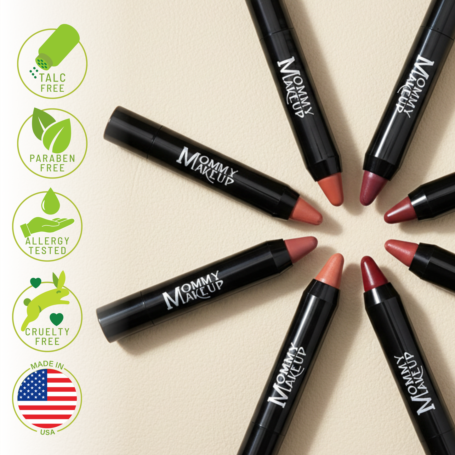 Triple Sticks Lipstick, Cream Blush, and Treatment in Ginger Spice